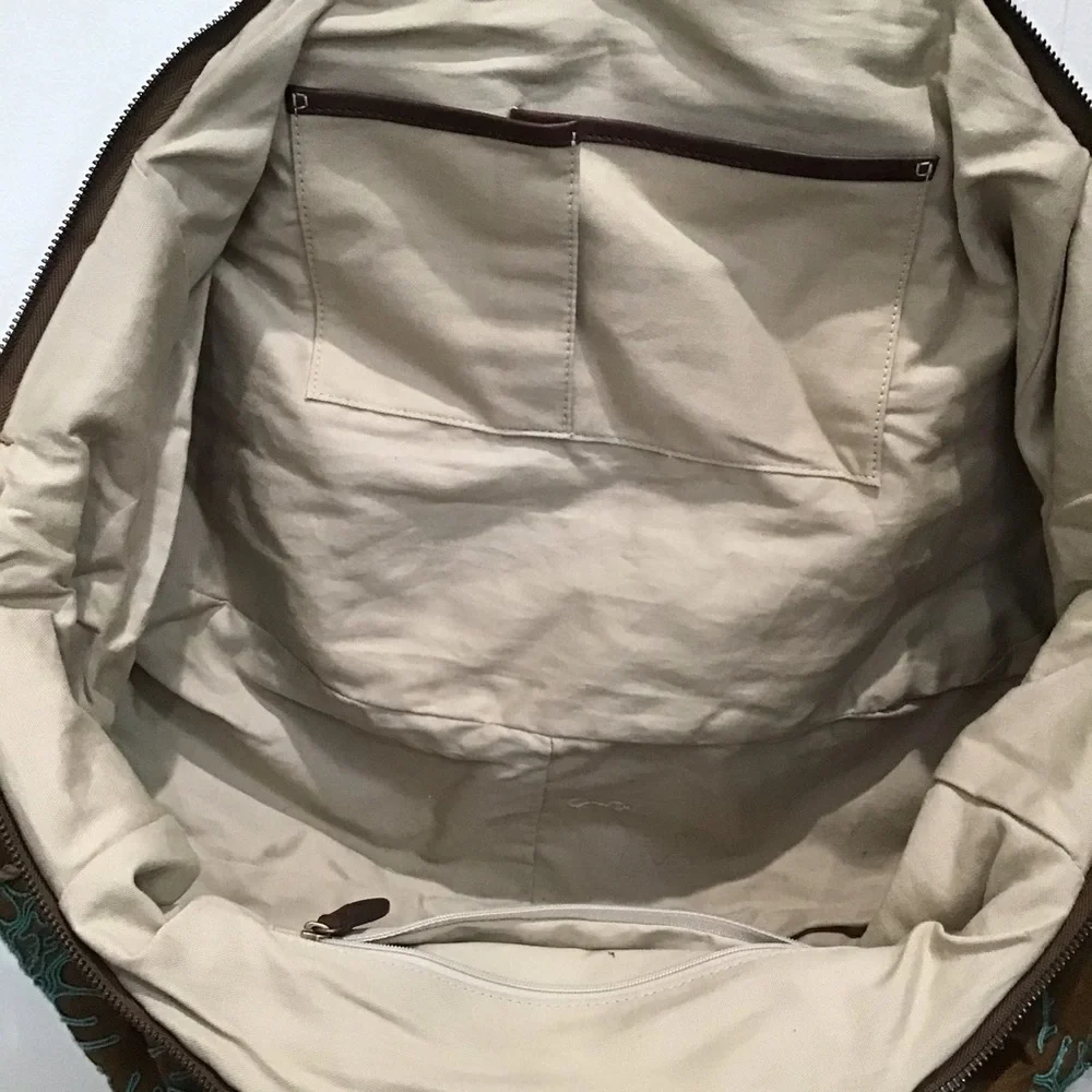 Tocca brown embroidered
